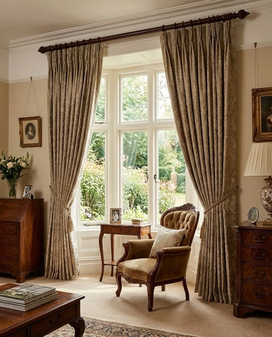 Pleated Curtains by The Blind Guy in Norfolk