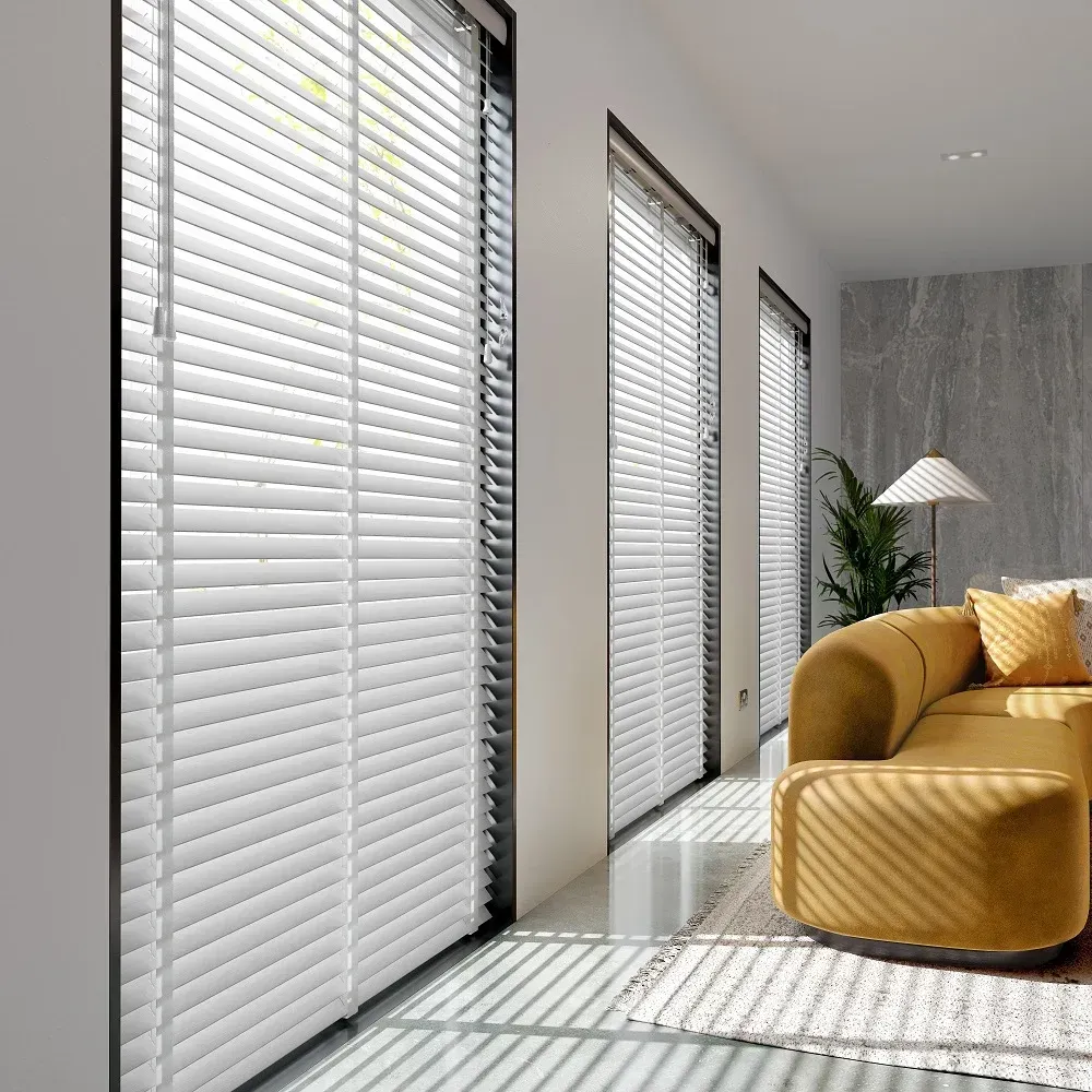 Wood Venetian in a Norfolk home