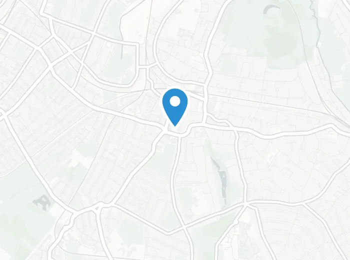 Map showing Beckenham, Greater London