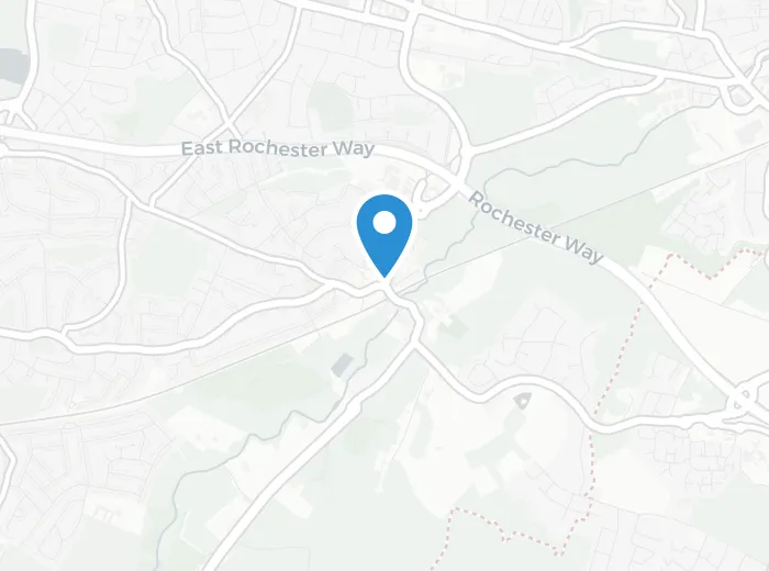 Map showing Bexley, Greater London
