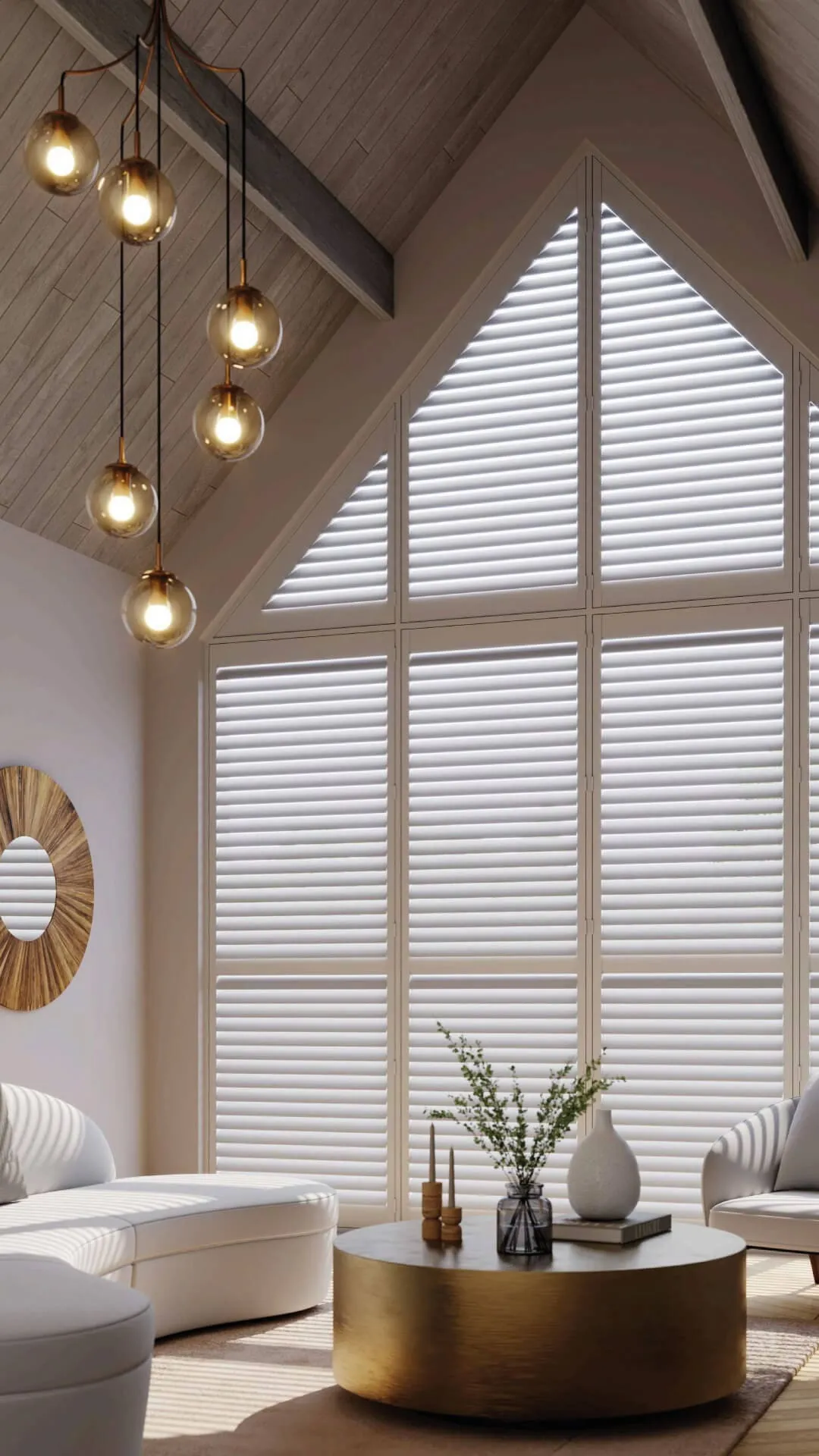 Full-height Shutters in a Norfolk home